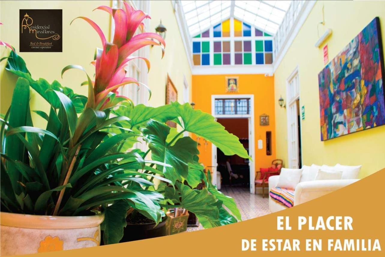 Residencial Miraflores B&B Lima Extérieur photo